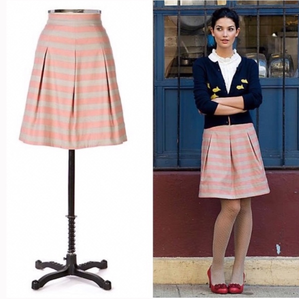 Anthropologie Corey Lynn Calter Striped Skirt